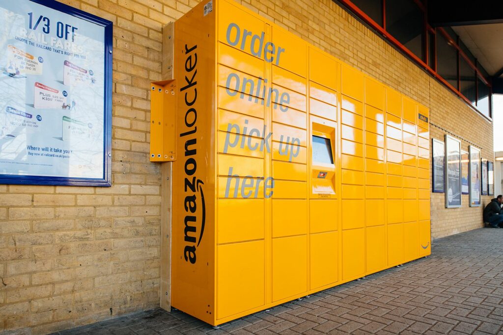 How do I collect a package from Amazon Locker?