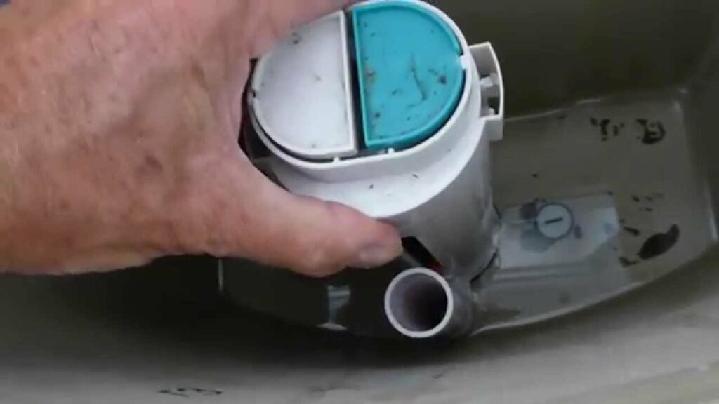 How do you adjust a Glacier Bay flush valve?