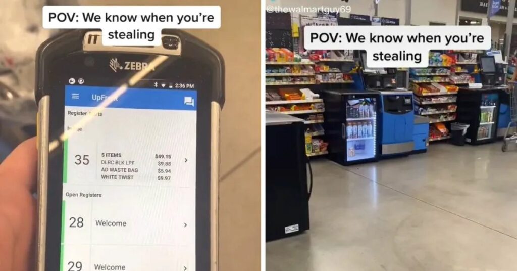 How does Walmart know if you steal from self-checkout?