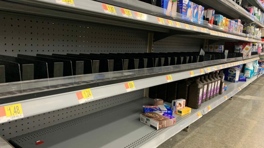 What day does Walmart stock shelves?