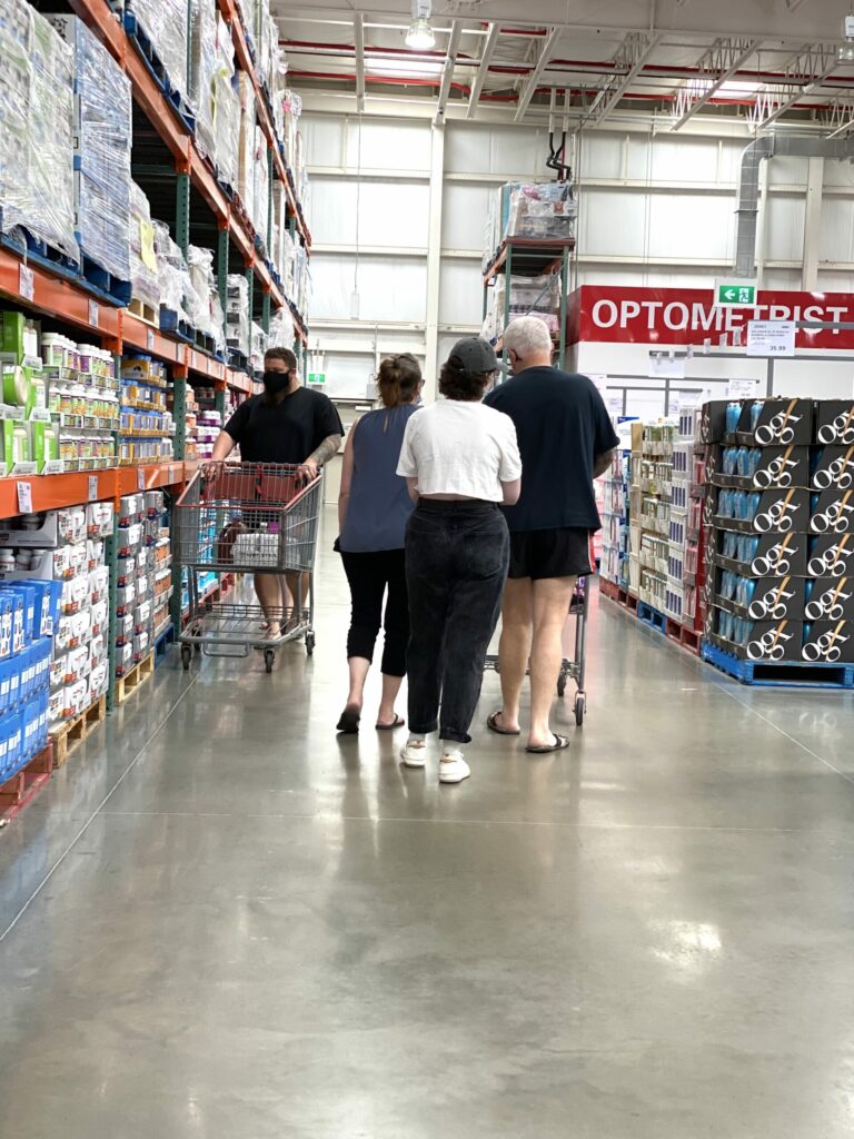 group of people at costco - Can I Bring a Guest to Costco?