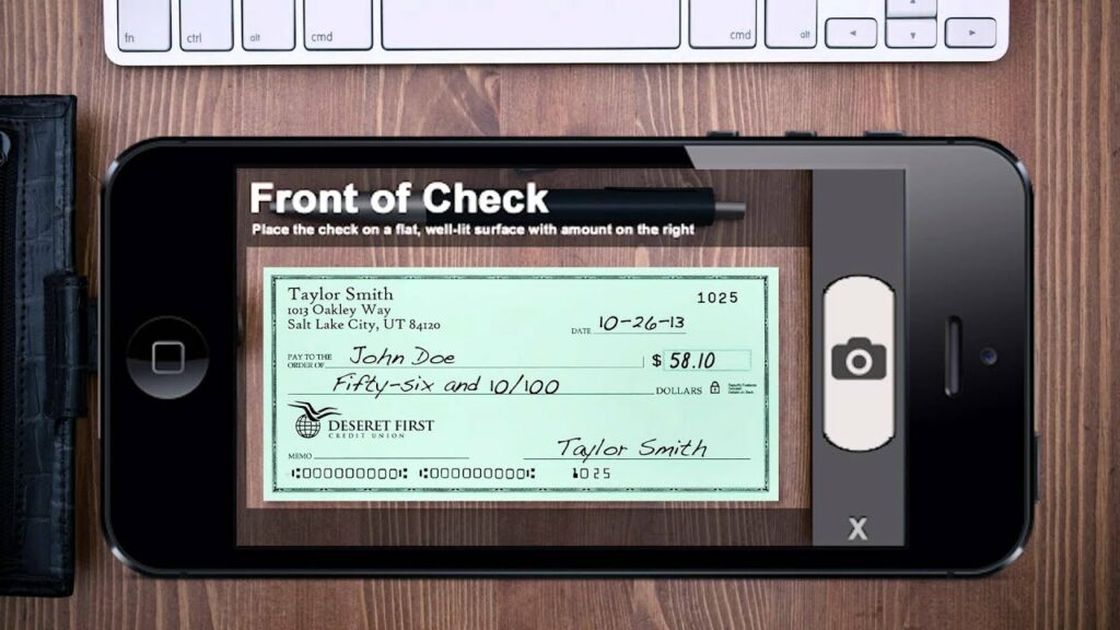 Can I Mobile deposit a check with two names?