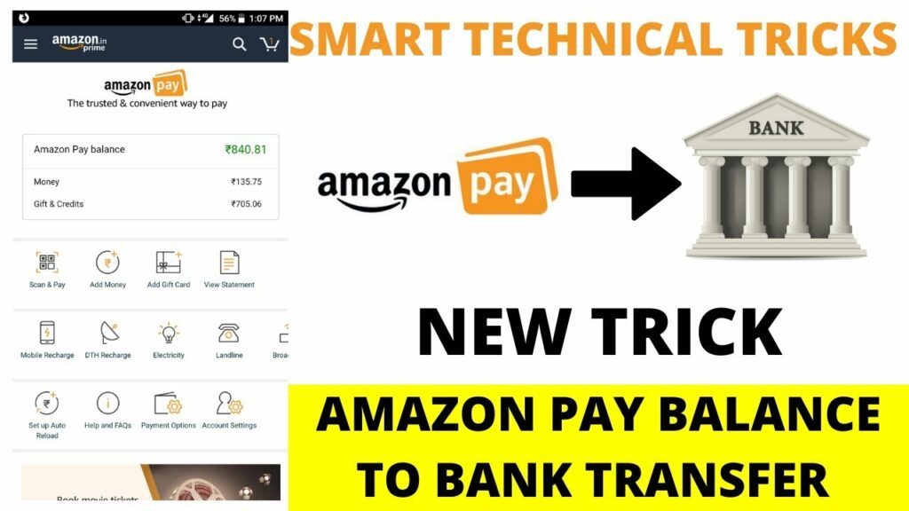 Can I transfer Amazon Pay balance to bank account?