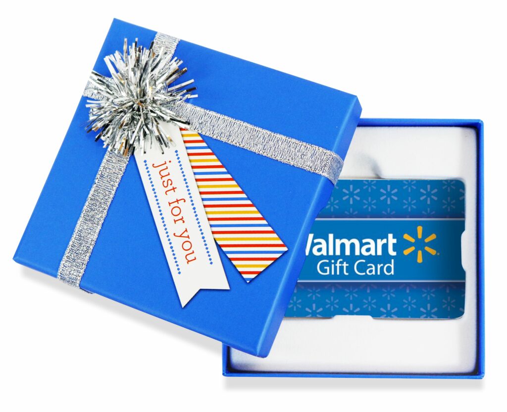 Can I use a Walmart gift card to buy another gift card?