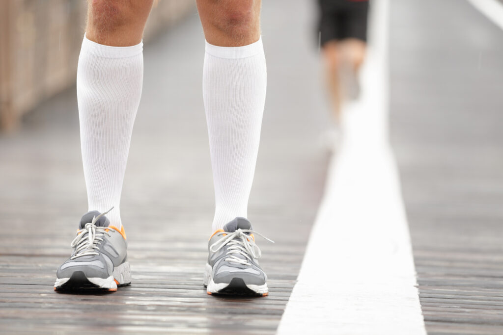 Can compression socks cause blood clots?