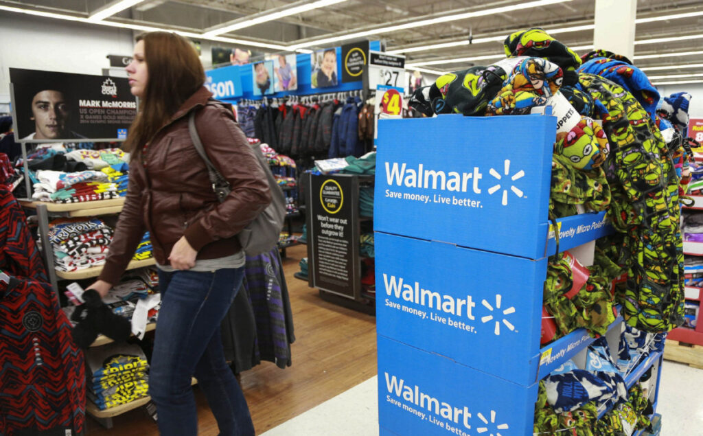 Can you pay in store at Walmart with Afterpay?