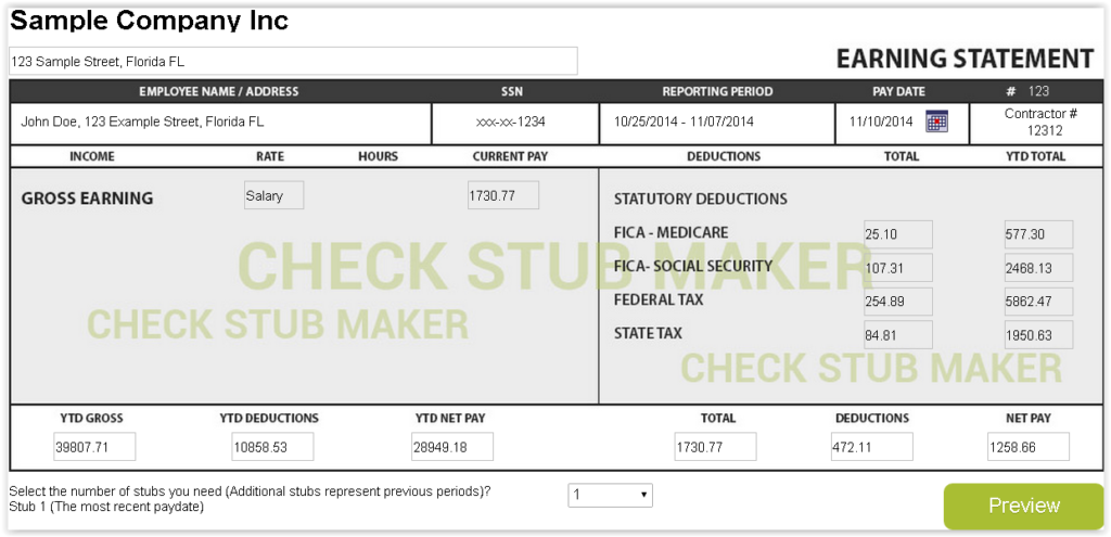 Can you print your own Paystubs?