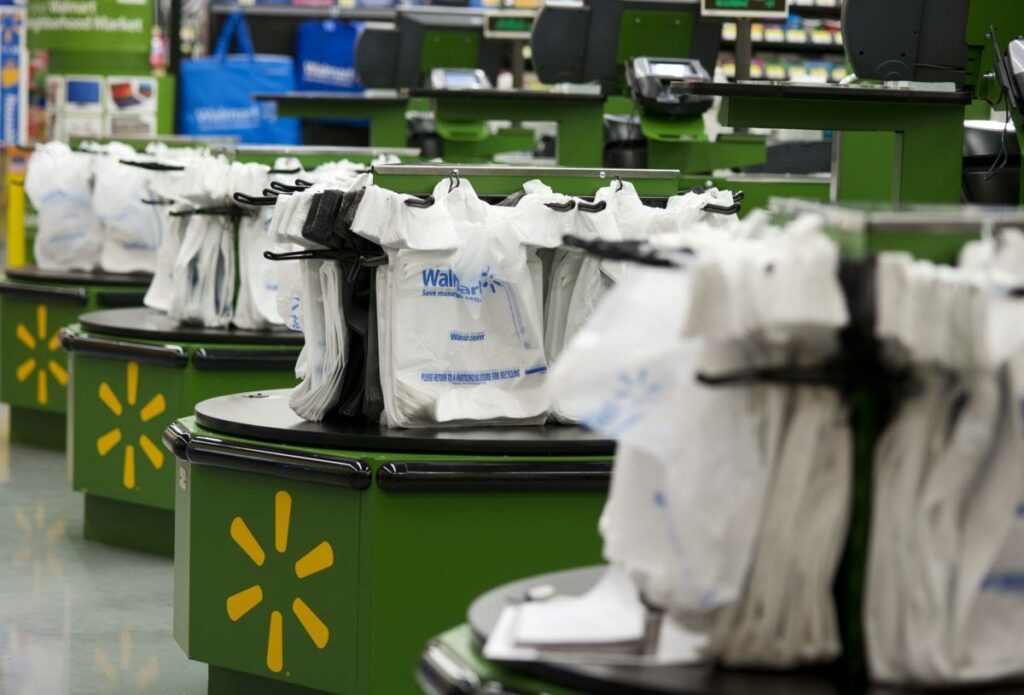 Do you have to pay for bags at Walmart?