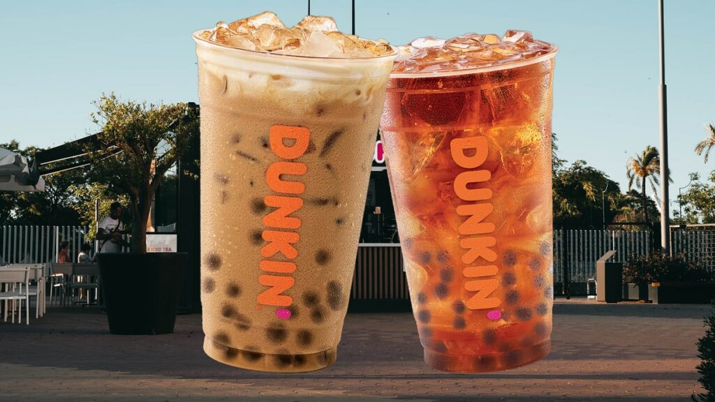 Does Dunkin have boba?