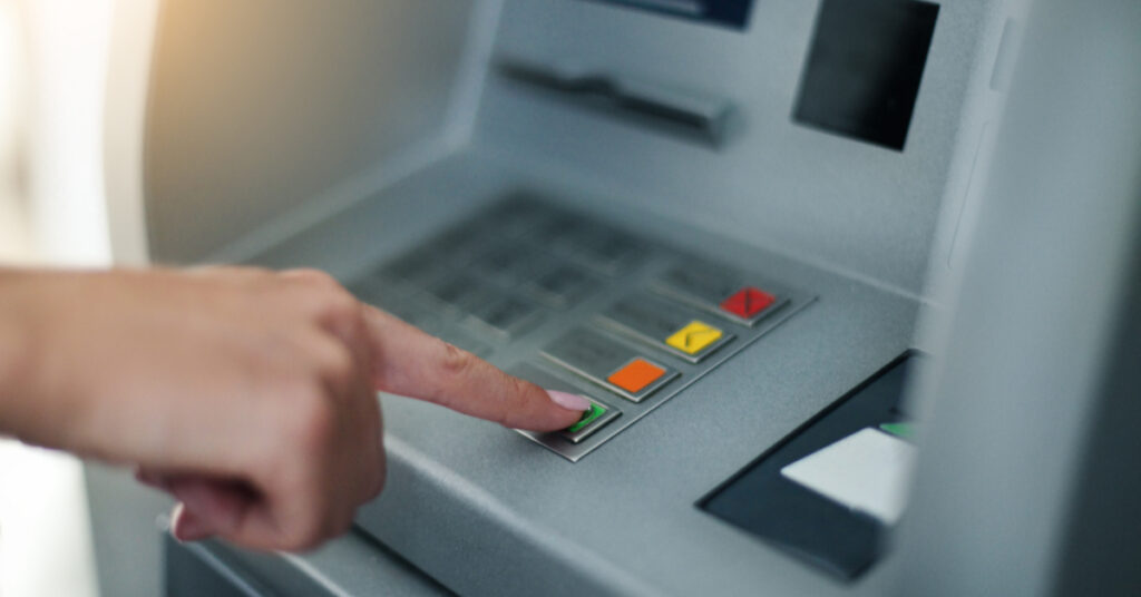 How can I withdraw money from ATM with insufficient funds?