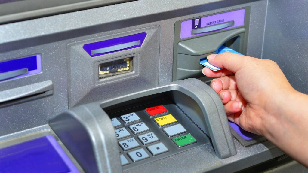 How can I withdraw money from ATM without my card?