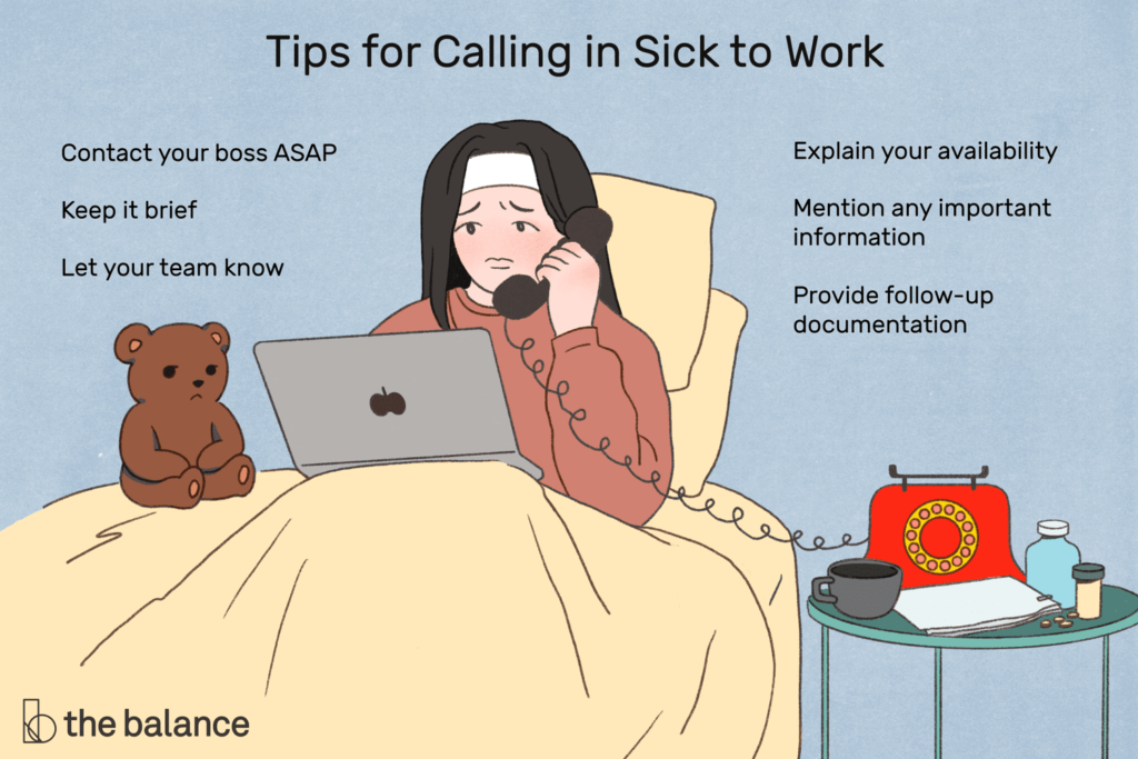 How do I call in sick?