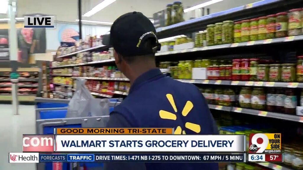 How do I start a Walmart delivery?