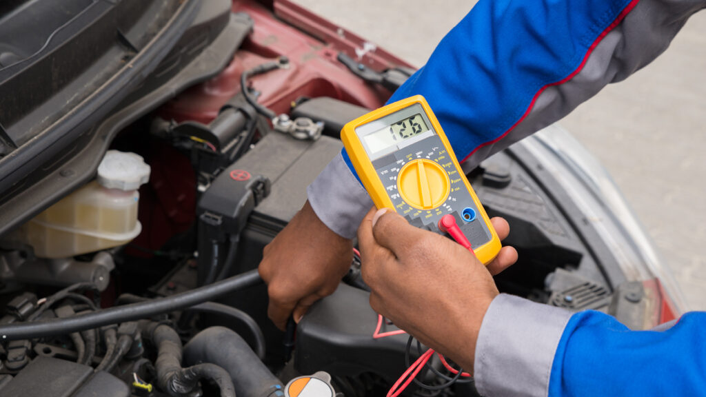 How do you check if a car battery is good?