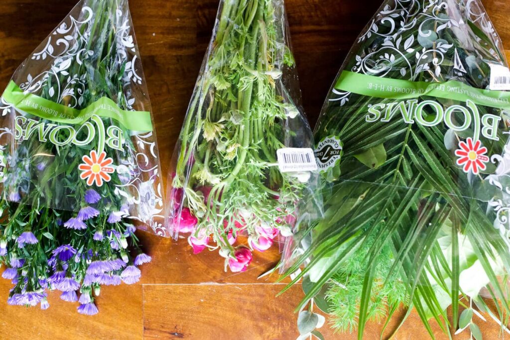 How do you make cheap fake flowers look expensive?