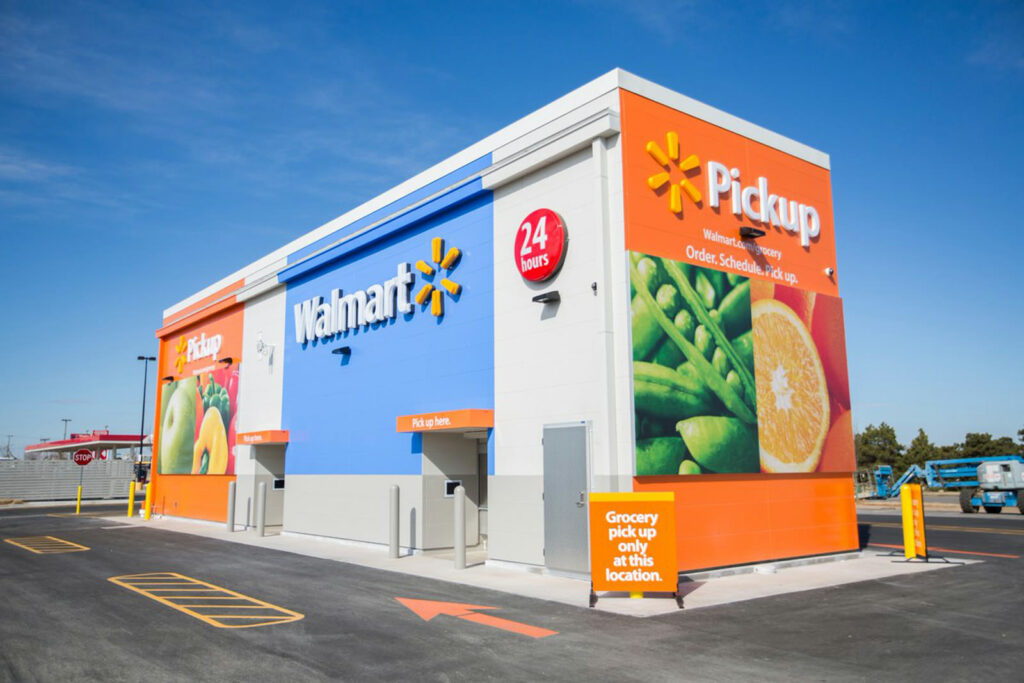 How does an automated Walmart store work?