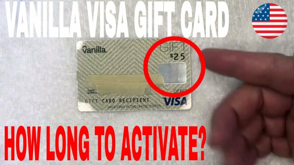 How long does a Walmart Visa card take to activate?