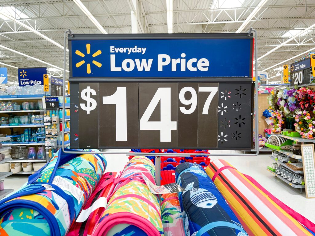 How long does a Walmart rollback last?