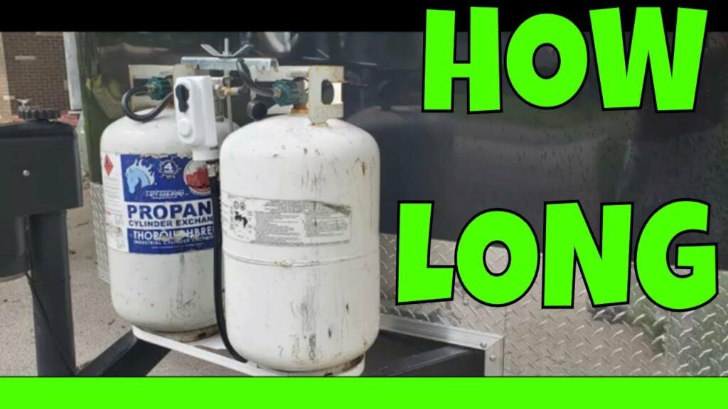 How long will a 20 lb propane tank last?