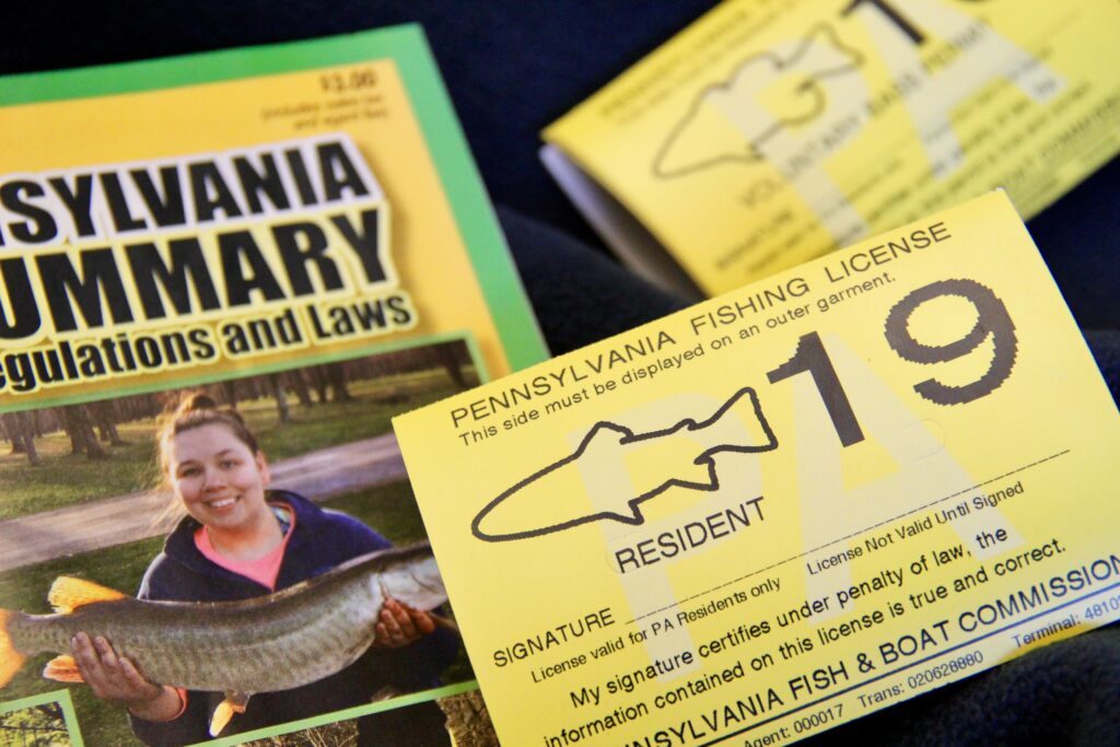 How much are fishing license in Pennsylvania?