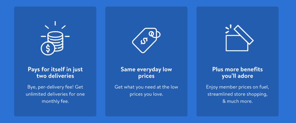 How much is Walmart plus per month?