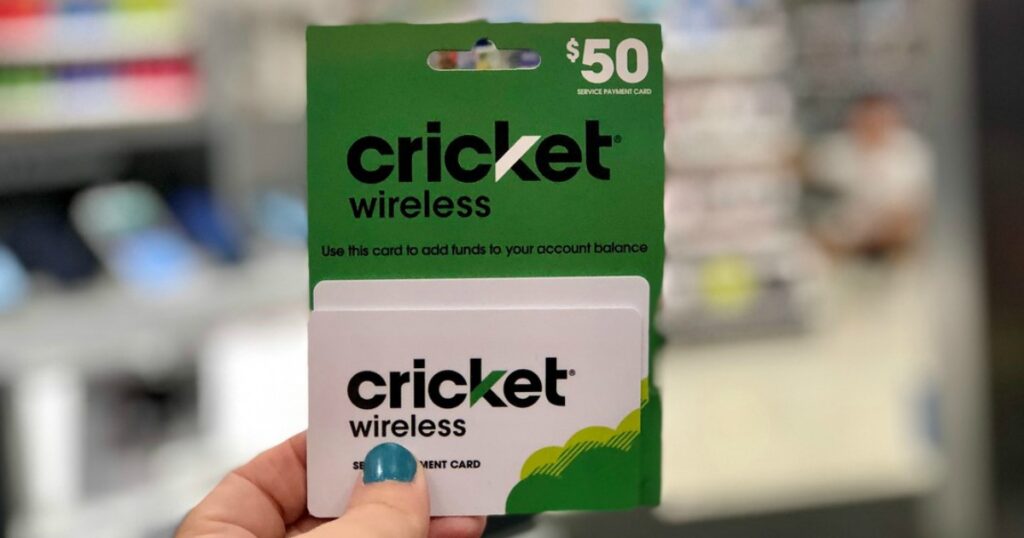 How much is a Cricket prepaid card?