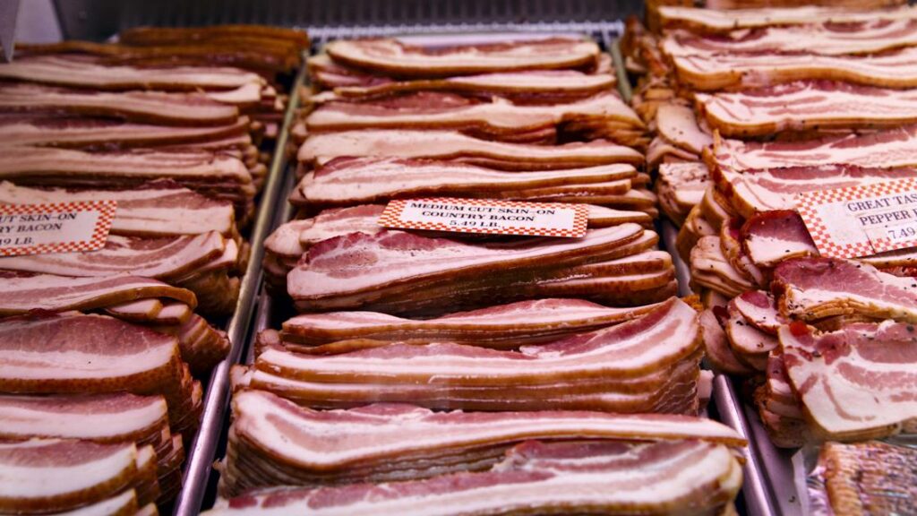 How much is a pound of bacon in 2022?