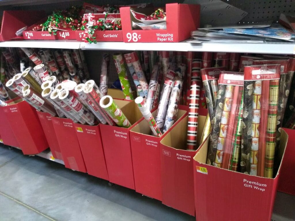 Is Christmas half off at Walmart?