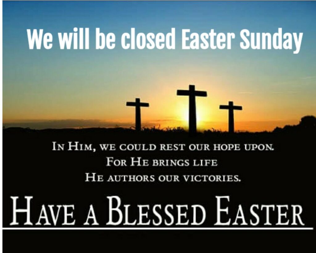 Is everything closed on Easter Sunday?