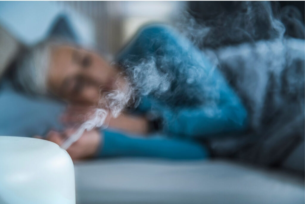 Is it good to sleep with humidifier?