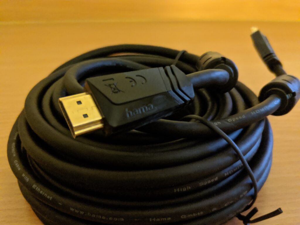 What can I use instead of HDMI cable?