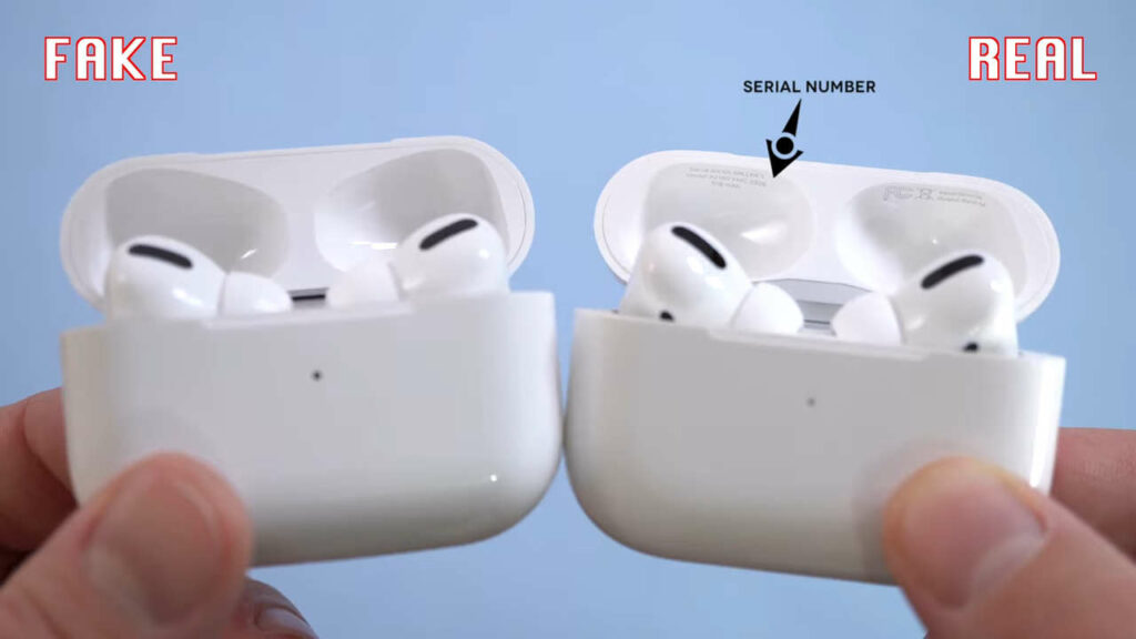 What do fake AirPods Pro look like?