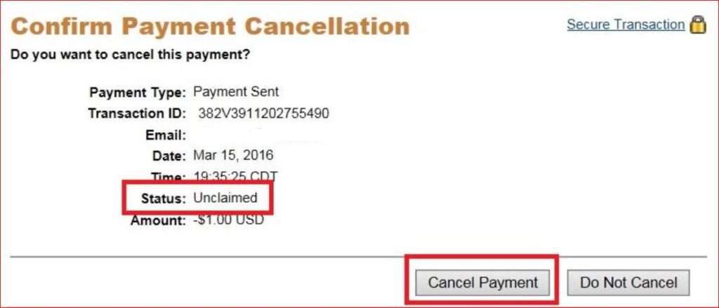 What does cancellation pending mean on Walmart?