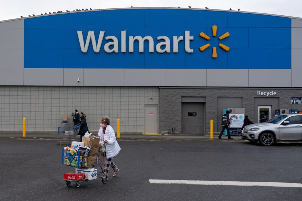 What is curbside pickup at Walmart?