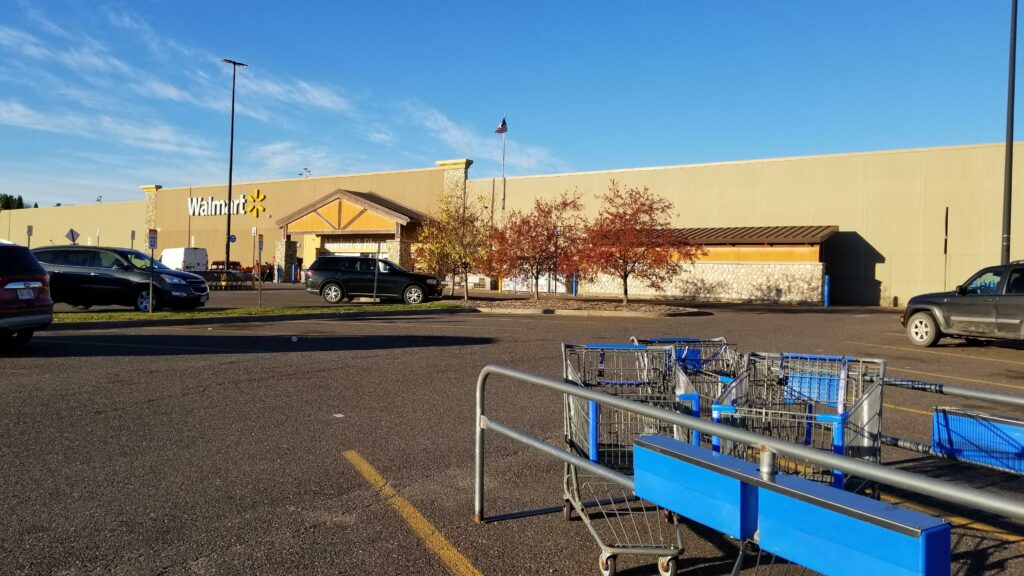 What is the smallest Walmart?