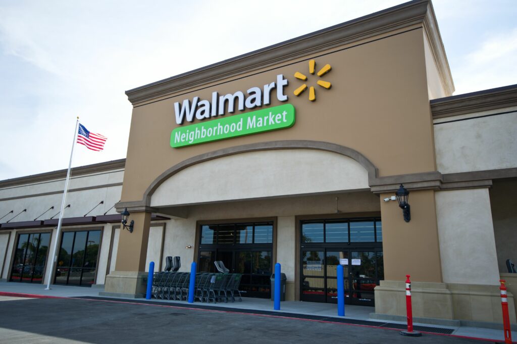 Where does Walmart sell its products?