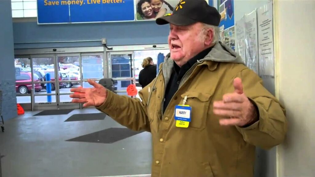 Why did Walmart stop using greeters?