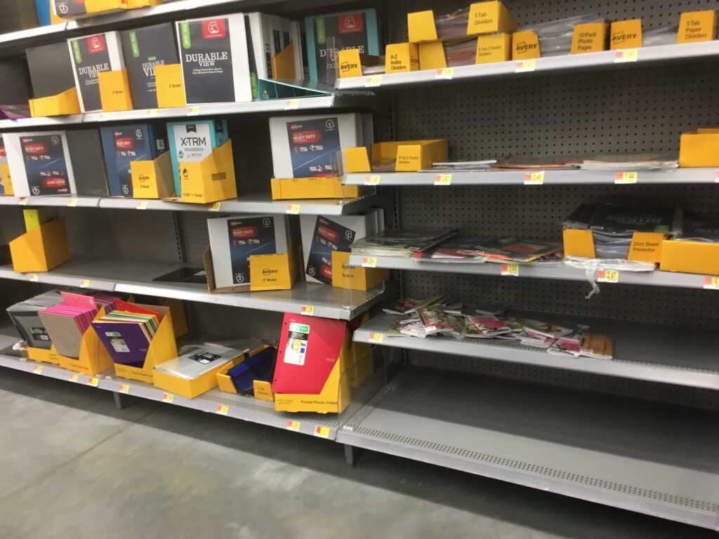 Why is Walmart always out of stock?